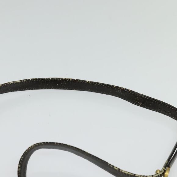 DIOR Trotter Canvas Shoulder Bag Brown - Picture 8 of 12